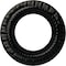 Ekena Millwork Claremont Ceiling Medallion (Fits Canopies up to 7"), 10 5/8"OD x 5 3/4"ID x 1/2"P, Black Pearl CM10CLBPS - alternate 1